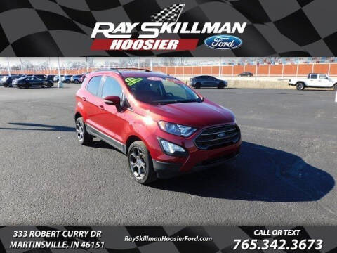 2018 Ford EcoSport for sale at Ray Skillman Hoosier Ford in Martinsville IN