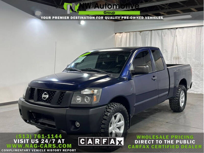 2012 Nissan Titan for sale at NW Automotive Group in Cincinnati OH