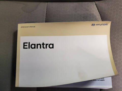 2018 Hyundai Elantra