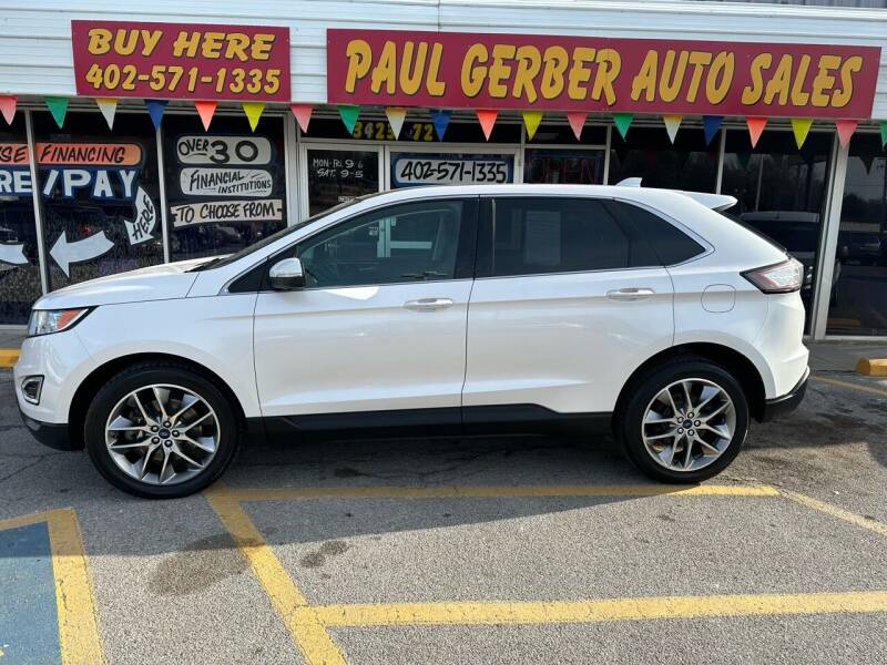 2015 Ford Edge for sale at Paul Gerber Auto Sales in Omaha NE