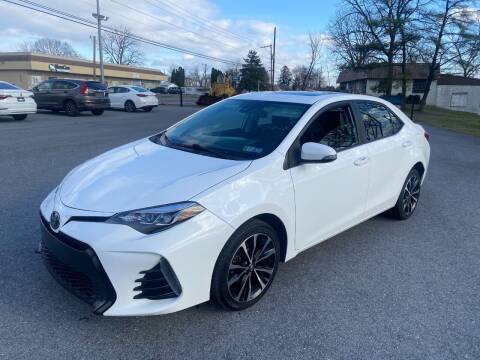 2017 Toyota Corolla for sale at M4 Motorsports in Kutztown PA
