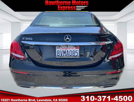 2018 Mercedes-Benz E-Class E 300
