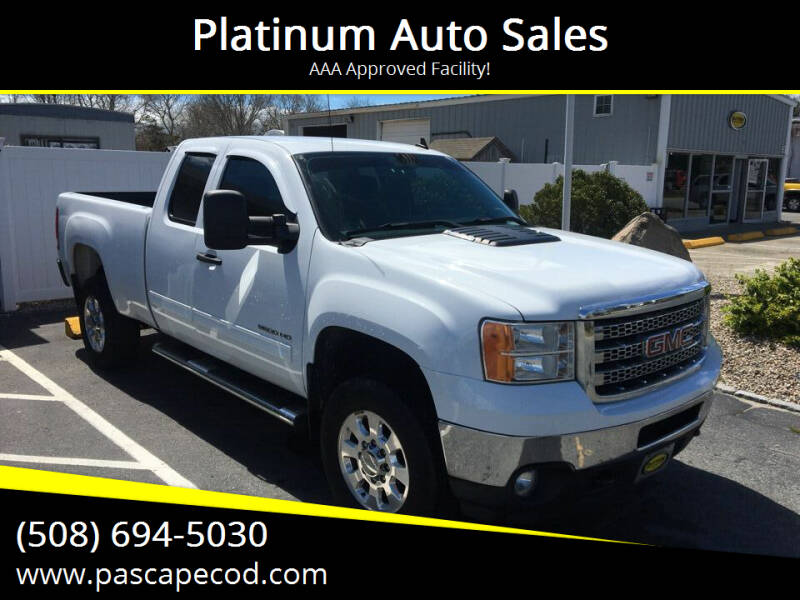 2013 GMC Sierra 2500HD for sale at Platinum Auto Sales in South Yarmouth MA