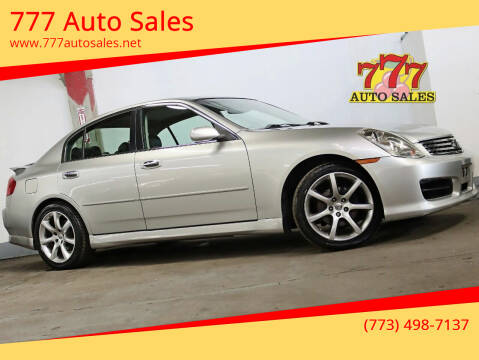 2004 Infiniti G35 for sale at 777 Auto Sales in Bedford Park IL