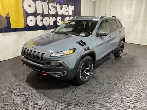 2015 Jeep Cherokee for sale at Monster Motors in Michigan Center MI
