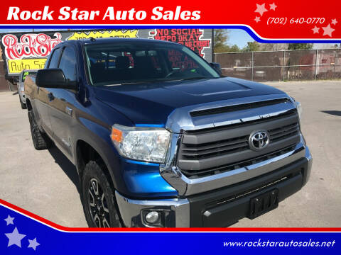 2014 Toyota Tundra for sale at ROCK STAR TRUCK & AUTO LLC in Las Vegas NV