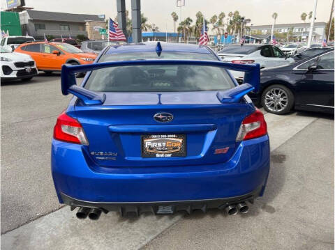 2018 Subaru WRX STI Limited