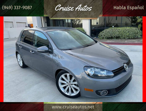 2013 Volkswagen Golf for sale at Cruise Autos in Corona CA