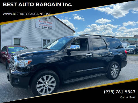 2015 Toyota Sequoia for sale at BEST AUTO BARGAIN inc. in Lowell MA