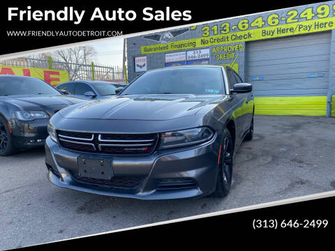 2015 Dodge Charger for sale at Friendly Auto Sales in Detroit MI