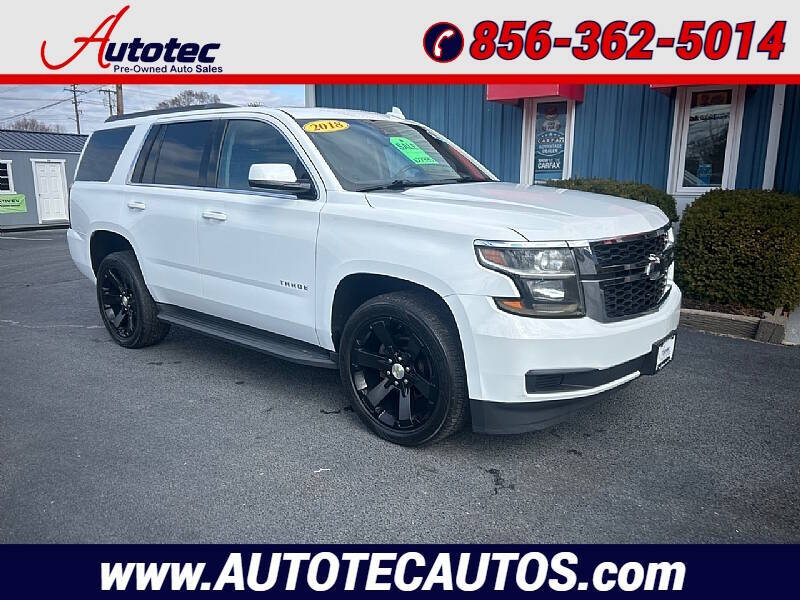 2018 Chevrolet Tahoe for sale at Autotec Auto Sales in Vineland NJ