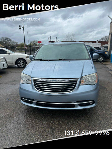 2012 Chrysler Town and Country for sale at Berri Motors in Detroit MI