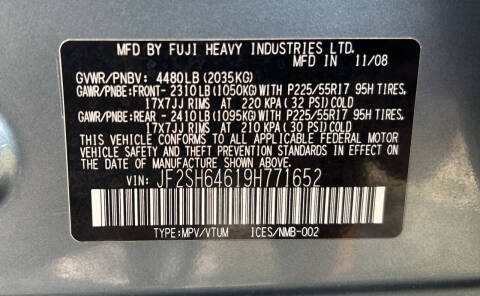 2009 Subaru Forester 2.5 X Limited