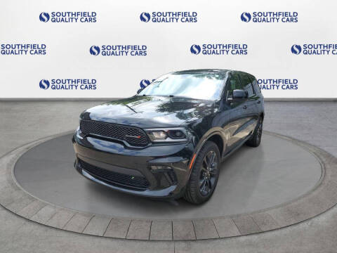 2021 Dodge Durango for sale at SOUTHFIELD QUALITY CARS in Detroit MI