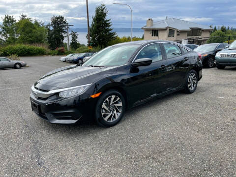 2016 Honda Civic for sale at KARMA AUTO SALES in Federal Way WA