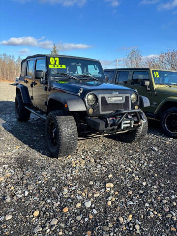 2007 Jeep Wrangler Unlimited for sale at ALL WHEELS DRIVEN in Wellsboro PA