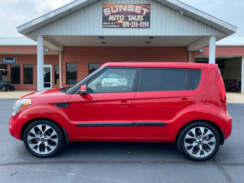 2012 Kia Soul for sale at Sunset Auto Sales in Paragould AR