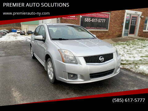 2010 Nissan Sentra for sale at PREMIER AUTO SOLUTIONS in Spencerport NY