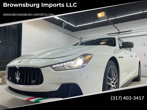 2014 Maserati Ghibli for sale at Brownsburg Imports LLC in Indianapolis IN