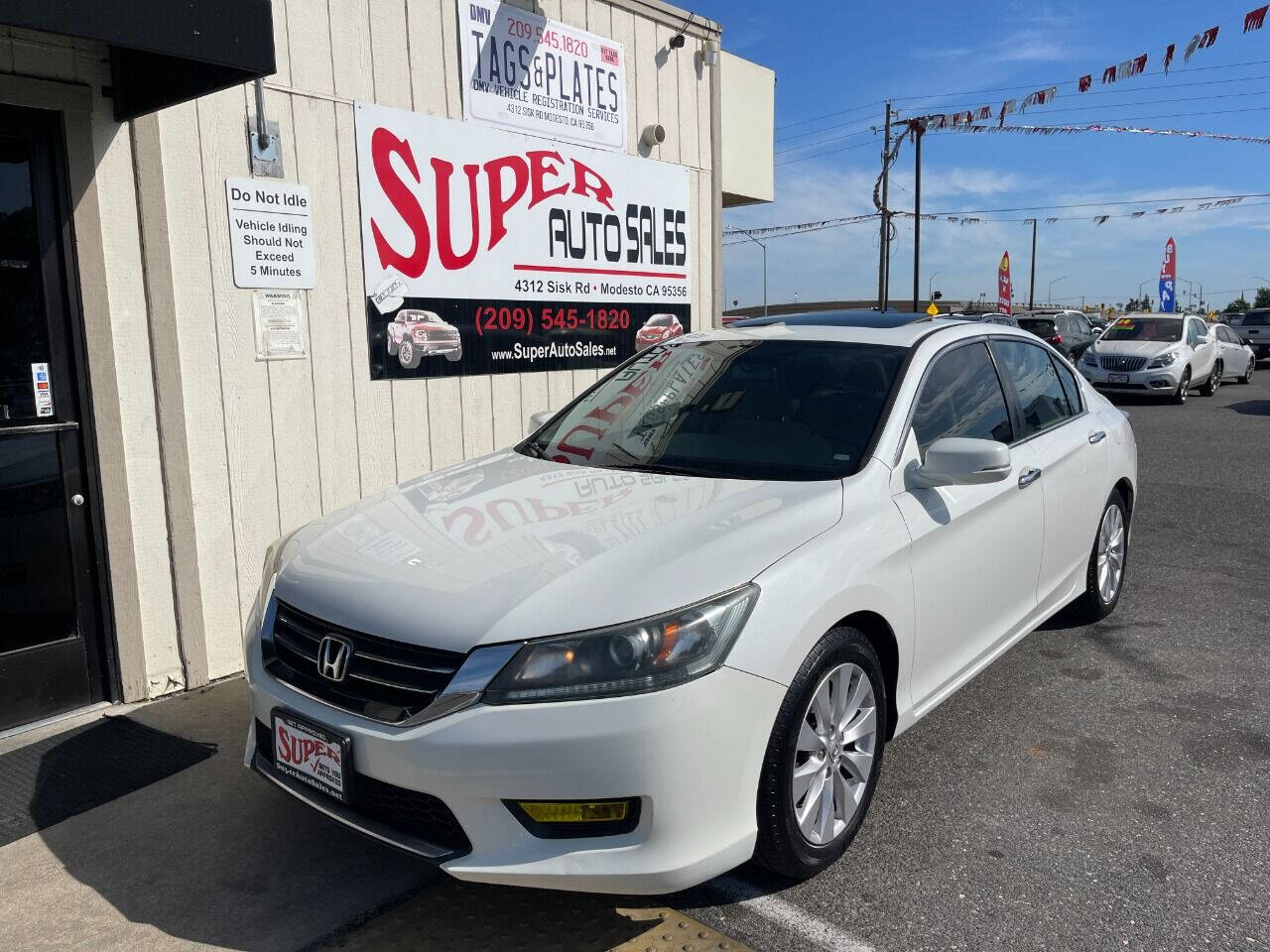 2014 Honda Accord for sale at Super Auto Sales Modesto in Modesto, CA