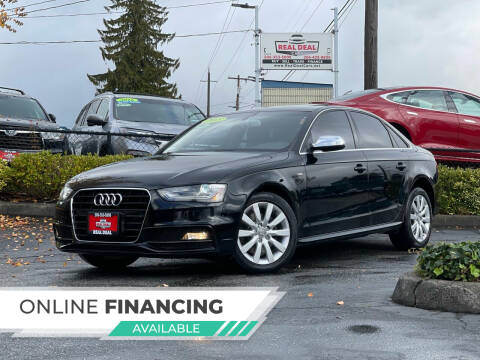 2015 Audi A4 for sale at Real Deal Cars in Everett WA