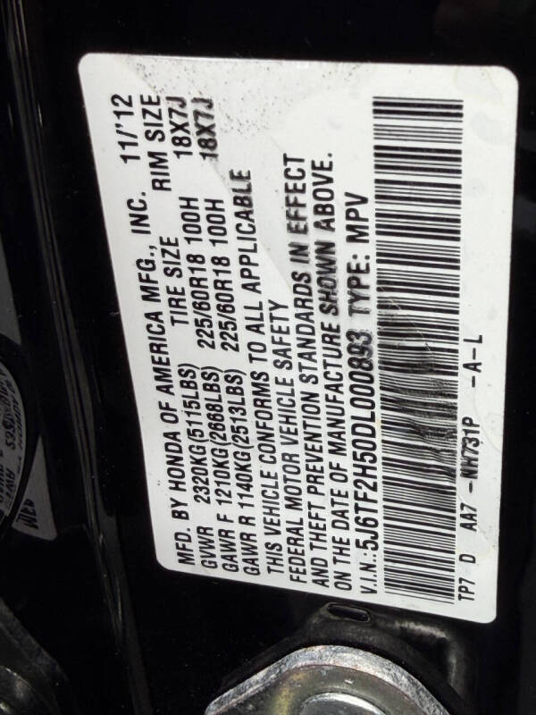 2013 Honda Crosstour EX-L V6