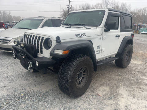 2019 Jeep Wrangler for sale at R & J Auto Sales in Ardmore AL