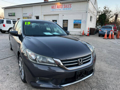 2013 Honda Accord for sale at Nile Auto Sales in Greensboro NC