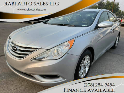 2013 Hyundai Sonata for sale at RABI AUTO SALES LLC in Garden City ID