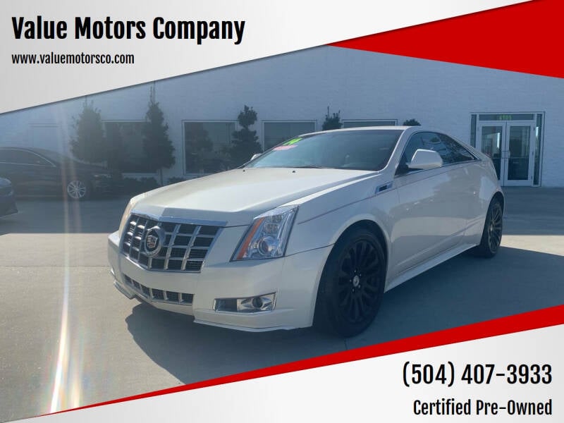 2014 Cadillac CTS for sale at Value Motors Company in Marrero LA