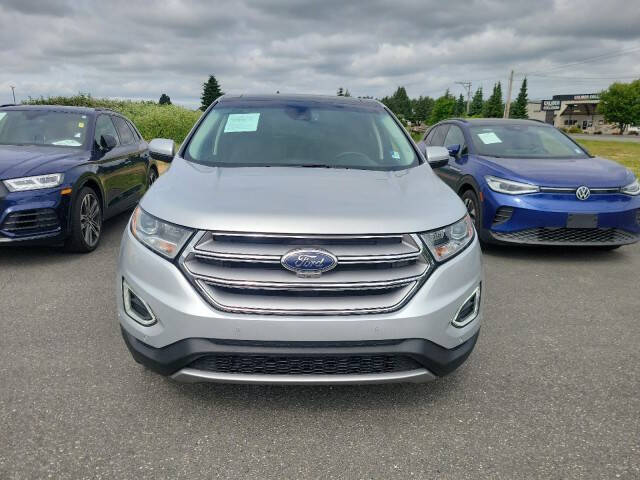 Used 2017 Ford Edge Titanium with VIN 2FMPK4K95HBC42476 for sale in Burlington, WA