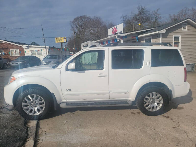 2008 Nissan Pathfinder for sale at One Stop Auto Group in Anderson SC