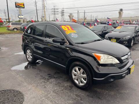 2007 Honda CR-V for sale at Texas 1 Auto Finance in Kemah TX