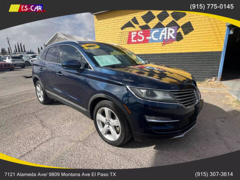 2017 Lincoln MKC for sale at Escar Auto - 9809 Montana Ave Lot in El Paso TX