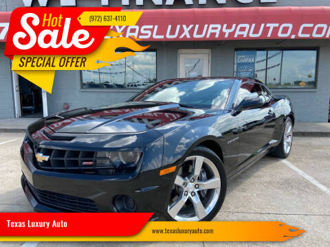 2011 Chevrolet Camaro for sale at Texas Luxury Auto in Cedar Hill TX