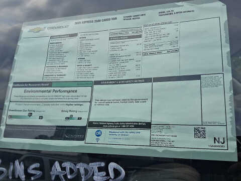 2025 Chevrolet Express 2500