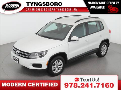 2017 Volkswagen Tiguan for sale at Modern Auto Sales in Tyngsboro MA