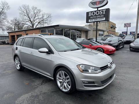 2016 Volkswagen Golf SportWagen for sale at BOOST AUTO SALES in Saint Louis MO