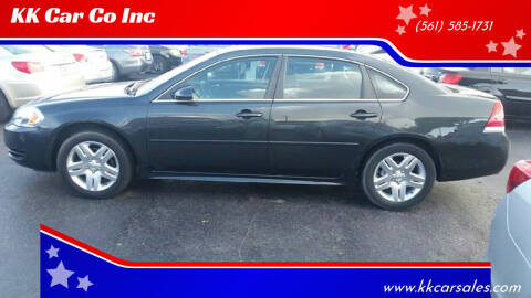 2014 Chevrolet Impala Limited for sale at KK Car Co Inc in Lake Worth FL