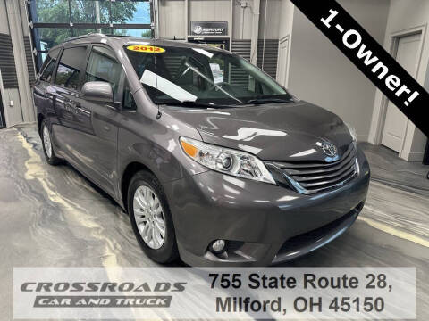 2012 Toyota Sienna for sale at Crossroads Car and Truck - Crossroads Car & Truck - Milford in Milford OH