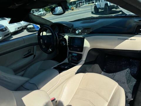 2013 Maserati GranTurismo Sport