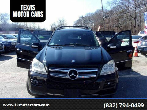 2008 Mercedes-Benz GL-Class for sale at TEXAS MOTOR CARS in Houston TX