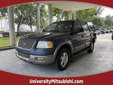 2003 Ford Expedition for sale at University Mitsubishi in Davie FL