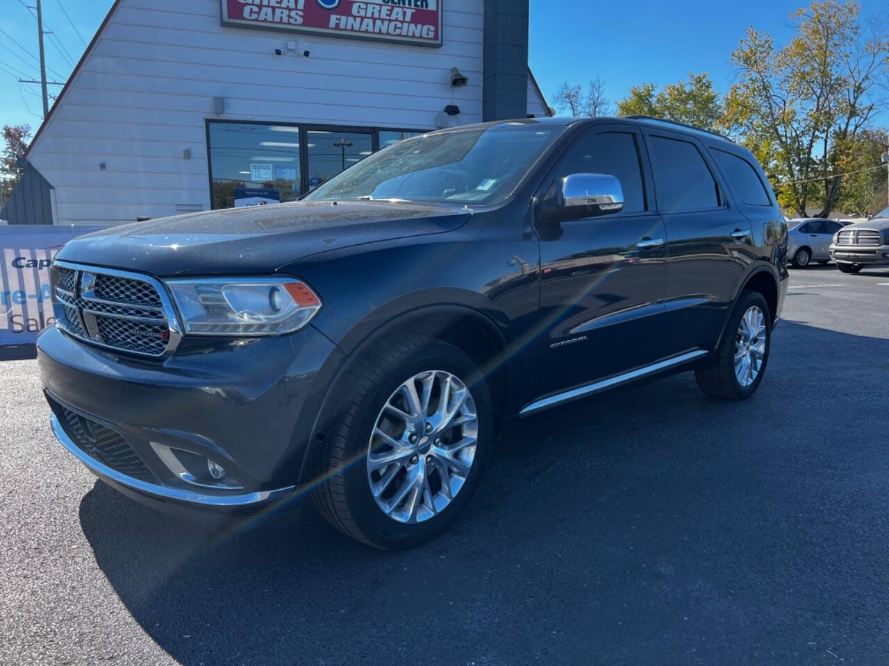 2014 Dodge Durango for sale at Billy's Auto Discount Center in Evansville, IN