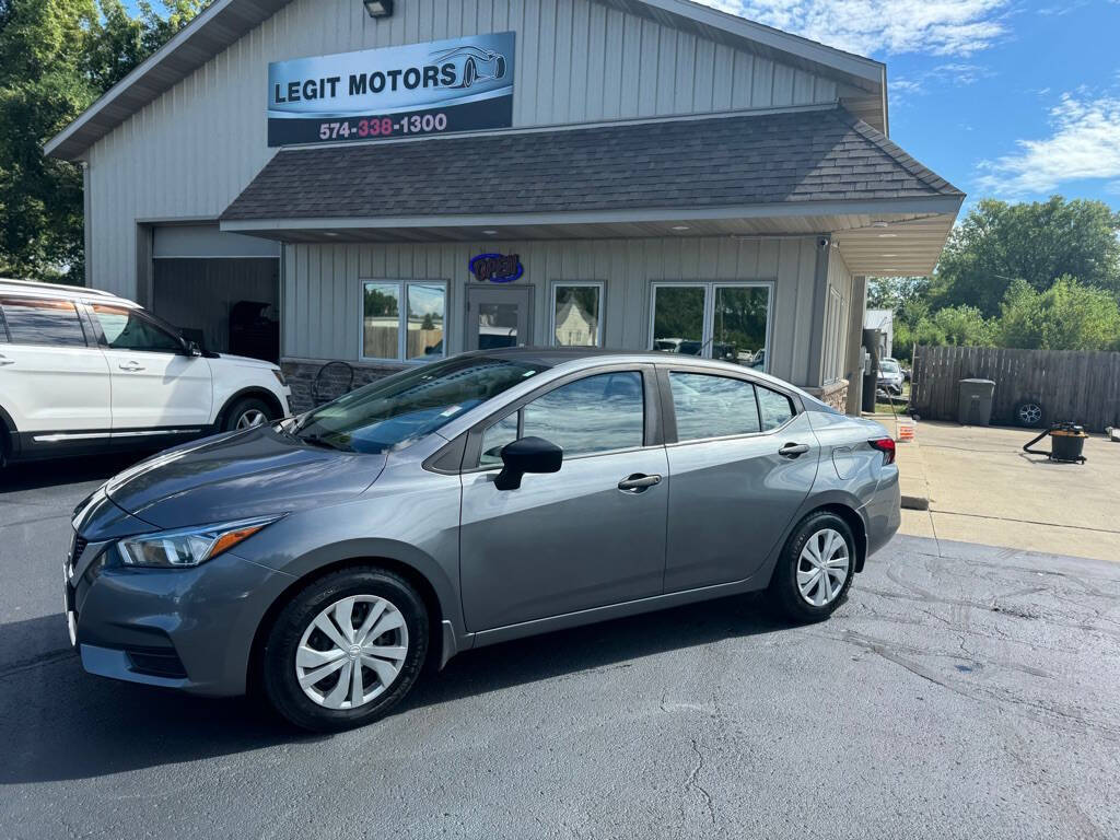 2020 Nissan Versa for sale at Legit Motors in Elkhart, IN