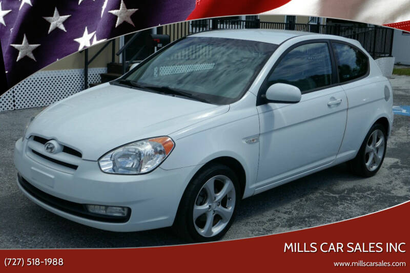 2011 Hyundai Accent for sale at MILLS CAR SALES INC in Clearwater FL