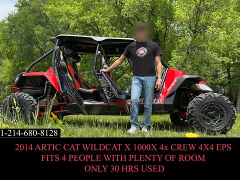 2014 Arctic Cat WILDCAT 1000X for sale at Mr. Old Car in Dallas TX