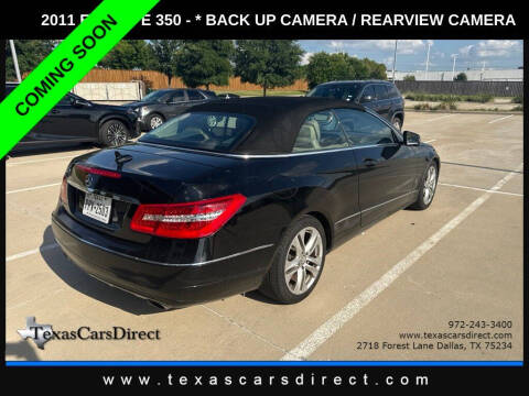 2011 Mercedes-Benz E-Class E 350
