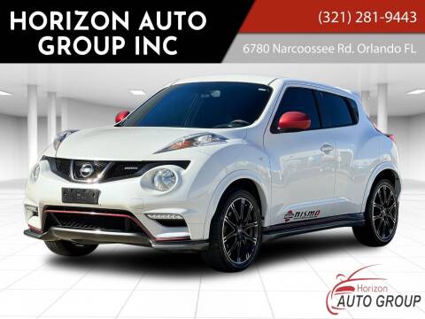 2013 Nissan JUKE for sale at HORIZON AUTO GROUP INC in Orlando FL