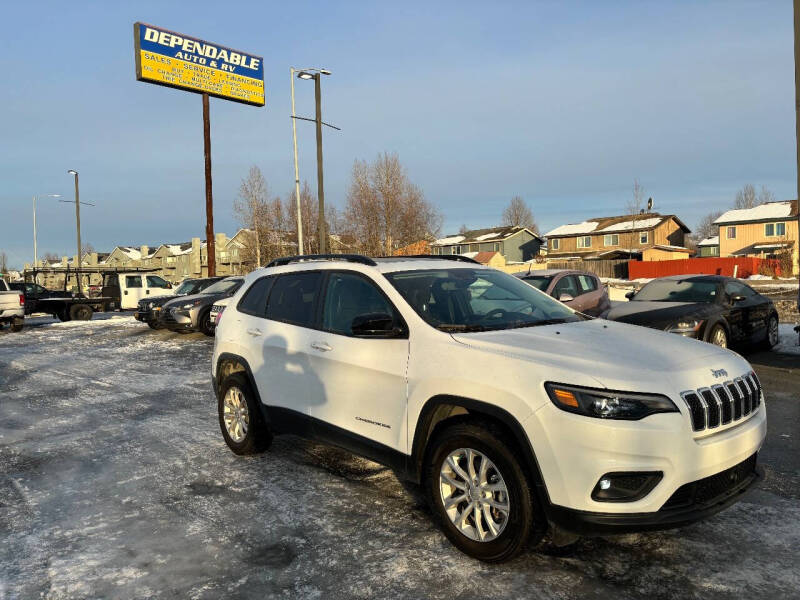 Used 2022 Jeep Cherokee Latitude Lux with VIN 1C4PJMMN5ND546933 for sale in Anchorage, AK